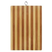 Tabua De Corte Para Cozinha e Churrasco 100% Bambu 20x30cm Hai