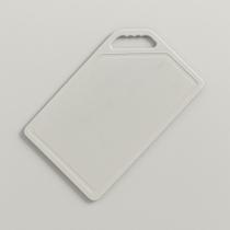 Tábua de Corte Plástica Com Alça Retangular Para Carnes Legumes Frutas Churrasco Multiuso 21cm x 33,5cm