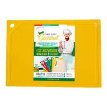 Tábua De Corte Polietileno Pead Amarela 10X250X330Mm Tábua De Corte Polietileno Pead Amarela 10X250X330Mm