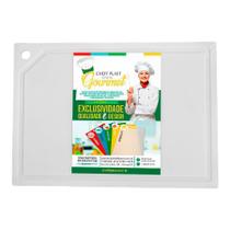 Tábua De Corte Polietileno Pead Branca 10X300X500Mm Tábua De Corte Polietileno Pead Branca 10X300X500Mm