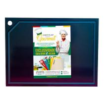 Tábua De Corte Polietileno Pead Preto 08X300X500Mm Tábua De Corte Polietileno Pead Preto 08X300X500Mm