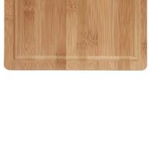 Tábua de Corte Retangular de Bamboo 35 X 25cm Tábua de Corte Retangular de Bamboo 35 X 25cm