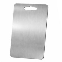 Tábua de Corte Retangular Média - Inox