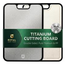 Tábua de Corte ROYAL CRAFT WOOD Titanium Dupla Face Tábua de Corte ROYAL CRAFT WOOD Titanium Dupla Face