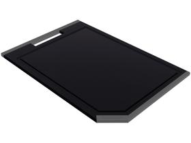 Tabua de Corte Tramontina Churrasco Black Polipropileno