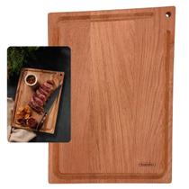Tábua de Corte Tramontina em Madeira Maciça para Cozinha Churrasco e Preparos 20x33cm Tábua de Corte Tramontina em Madeira Maciça para Cozinha Churrasco e Preparos 20x33cm