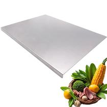 Tábua de Corte YICORIP em Aço Inoxidável 40 x 30 cm Grande