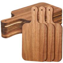 Tábua de corte Zubebe Wood 12 peças de acácia 15x7cm com alça Tábua de corte Zubebe Wood 12 peças de acácia 15x7cm com alça