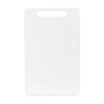 Tábua De Cortes Cozinha Plástica Retangular Lisa 22 X 30Cm