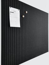 Tábua de cortiça VIVELDA Large Black Felt 30x30 cm - pacote com 12