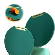 Tábua De Cozinha Para Corte Polietileno Carne Legumes Verde