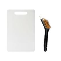Tabua de cozinha plastico 40,5cm + escova churrasco Tabua de cozinha plastico 40,5cm + escova churrasco