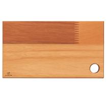 Tábua de Eucalipto 27x15cm Madeira Prancha Servir Petiscos e Acompanhamentos Multiuso