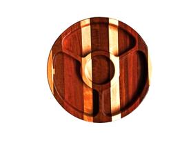 Tábua de Frios Phanda 7410 P Redonda 30x245mm Madeira