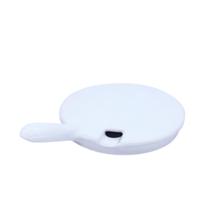 Tábua de Frios Redonda em Cerâmica com Cabo 25cm - Sirva com Charme e Sofisticação!