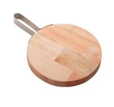 TÁBUA DE MADEIRA COM ALÇA INOX LIPTUS 20x2CM