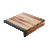 Tábua De Madeira Com Friso Teca Vermont Black Wolff Tábua De Madeira Com Friso Teca Vermont Black Wolff