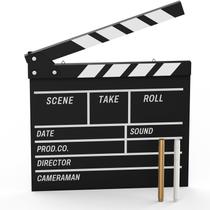 Tábua de madeira GREAT&LUCKY Hollywood Wooden-Clapper Board