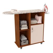 Tabua de Passa Roupa Organizador 1 Porta e Nichos - Moderna e Prática