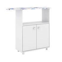 Tábua De Passar 2 Portas 90x83x30 cm Branca Tecnomobili