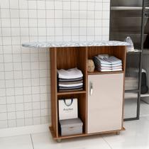 Tábua De Passar com armario Multiuso Miami 1 Porta Faro