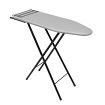 Tábua de Passar Roupa Elegance Dobrável 3 Alturas com Tecido Térmico Metalizado e Porta Ferro Itagold