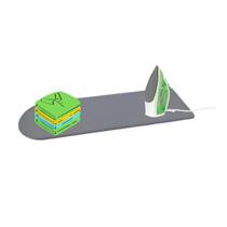 Tábua de passar roupa portátil