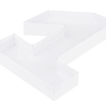 Tábua de pastoreio de papelão preenchível em forma de número WENPACK 12