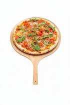 Tábua de Pizza com Cabo Gastronomia Forno Casa Multiuso