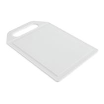 Tábua de Plástico com Alça-Branco 28,5x19,5cm - Plasutil
