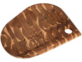 Tábua de Servir de Madeira Tramontina Bruno Faucz Folium 40x30cm