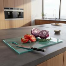 Tabua de Vidro Higiênica Churrasco e Cortes em Geral