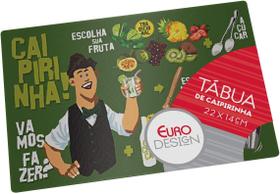 Tábua de Vidro para Caipirinha Bartender 22 cm, Euro, TBC0359, Decoração