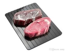 Tábua Descongelar Rápido Carne Bandeja Mágica Alimentos P