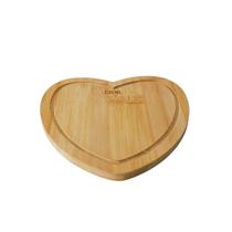 Tábua Formato Coração Bambu Servir Mesa Petiscos Convidados Tábua Formato Coração Bambu Servir Mesa Petiscos Convidados