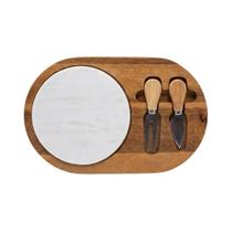 Tabua frios madeira acacia 1,5x20x32 marmore talheres Tabua frios madeira acacia 1,5x20x32 marmore talheres