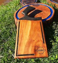 Tábua gourmet resinada