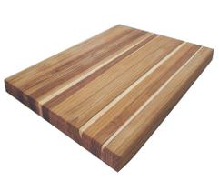 Tábua Invertida em Madeira Teca Tramontina Retangular