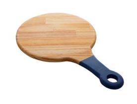 TÁBUA MADEIRA COM ALÇA LAQUEADA PINUS AZUL 45x28x2CM