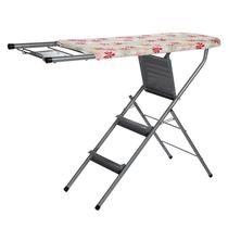 Tábua Mesa de Passar Multiuso Escada e Suporte Guimmis.casa