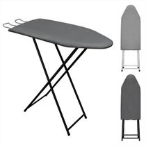 Tabua Mesa Prancha Passar Roupa Passadeira Dobrável Portátil Reforçada Capa Térmica Porta Ferro Leve Compacta Articulada