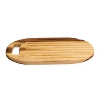 Tábua Migalheira Corte Churrasco 40X20Cm Em Madeira Premium Tábua Migalheira Corte Churrasco 40X20Cm Em Madeira Premium