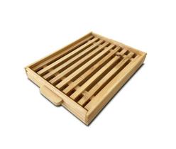 Tábua Migalheira de Bambu Corte Pães e Bolos HM6720 Tábua Migalheira de Bambu Corte Pães e Bolos HM6720