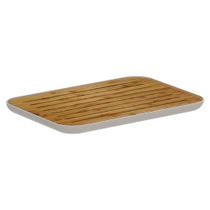 Tabua Migalheira em Bambu Lume Bege Fechado 2x23x33cm TMB3000BGF - Ou Tabua Migalheira em Bambu Lume Bege Fechado 2x23x33cm TMB3000BGF - Ou