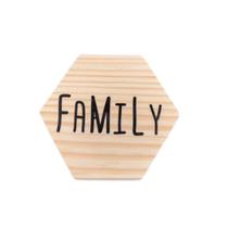 Tábua mini hexágono Family Tábua mini hexágono Family