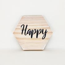 Tábua mini hexágono Happy