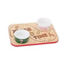 Tábua Natalina de Petisco com Talher 3PC