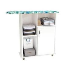 Tabua Organizadora de Passar Mdp Miami Com Nicho 1 Porta Branco