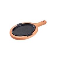 Tábua Oval Com Chapa Para Churrasco E Petiscos Ms Madeiras Tábua Oval Com Chapa Para Churrasco E Petiscos Ms Madeiras