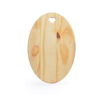 Tabua oval em madeira pinus com coração sweet heart 29cm Tabua oval em madeira pinus com coração sweet heart 29cm
